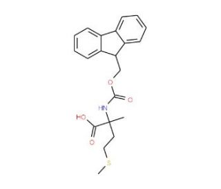 Fmoc-alpha-methyl-DL-methionine - chemical structure image