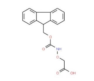 Fmoc-AOAc-OH (CAS 123106-21-8) - chemical structure image