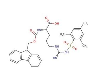 Fmoc-Arg(Mts)-OH (CAS 88743-97-9) - chemical structure image
