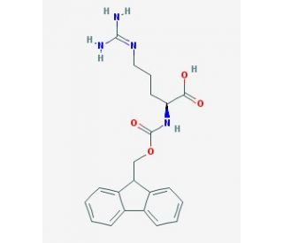 Fmoc-Arg-OH (CAS 91000-69-0) - chemical structure image