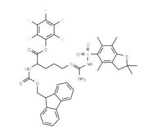 Fmoc-Arg(Pbf)-OPfp (CAS 200132-16-7) - chemical structure image