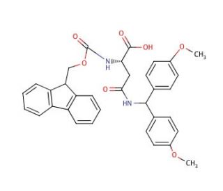 Fmoc-Asn(Dod)-OH (CAS 113534-16-0) - chemical structure image