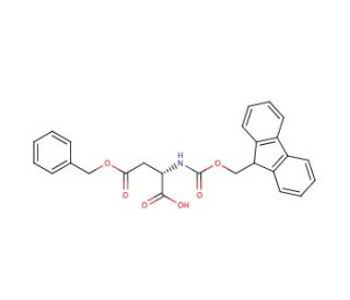 Fmoc-Asp(OBzl)-OH (CAS 86060-84-6) - chemical structure image