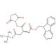 Fmoc-Asp(OtBu)-OSu (CAS 78553-23-8) - chemical structure image