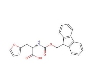 Fmoc-β-(2-furyl)-Ala-OH (CAS 159611-02-6) - chemical structure image