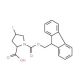 Fmoc-cis-4-fluoro-Pro-OH (CAS 203866-19-7) - chemical structure image