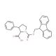 Fmoc-cis-DL-3-phenyl-Pro-OH (CAS 181824-45-3) - chemical structure image