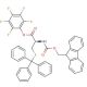 Fmoc-Cys(Trt)-OPfp (CAS 115520-21-3) - chemical structure image