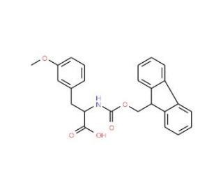 Fmoc-D-3-methoxyphenlyalanine (CAS 917099-04-8) - chemical structure image