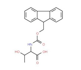 Fmoc-D-allo-Thr-OH (CAS 130674-54-3) - chemical structure image