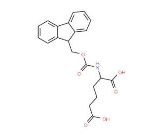 Fmoc-D-alpha-aminoadipic acid (CAS 218457-73-9) - chemical structure image