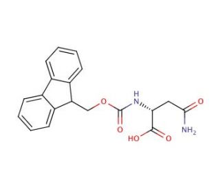 Fmoc-D-Asn-OH (CAS 108321-39-7) - chemical structure image