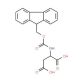 Fmoc-D-aspartic acid (CAS 136083-57-3) - chemical structure image
