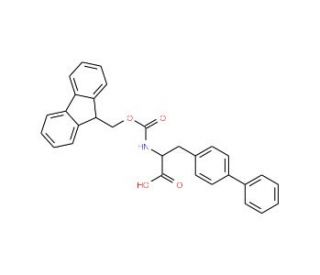 Fmoc-D-Bip-OH (CAS 205526-38-1) - chemical structure image