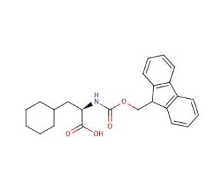 Fmoc-D-Cha-OH (CAS 144701-25-7) - chemical structure image