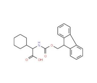 Fmoc-D-Chg-OH (CAS 198543-96-3) - chemical structure image