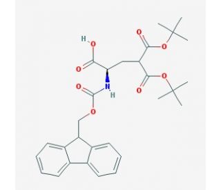 Fmoc-D-Gla(OtBu)2-OH (CAS 111662-65-8) - chemical structure image