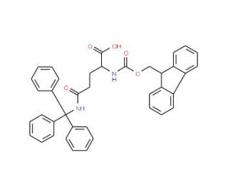 Fmoc-D-Gln(Trt)-OH (CAS 200623-62-7) - chemical structure image