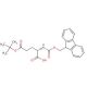 Fmoc-D-Glu(OtBu)-OH (CAS 104091-08-9) - chemical structure image