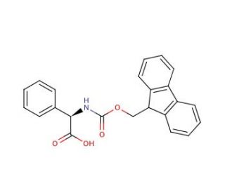 Fmoc-D-Phg-OH (CAS 111524-95-9) - chemical structure image