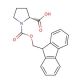 Fmoc-D-Pro-OH (CAS 101555-62-8) - chemical structure image