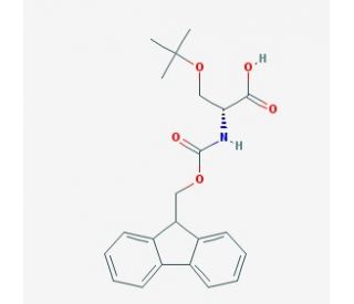 Fmoc-D-Ser(tBu)-OH (CAS 128107-47-1) - chemical structure image