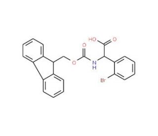 Fmoc-DL-(2-bromophenyl)glycine - chemical structure image