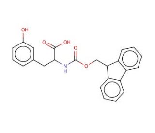 Fmoc-DL-m-tyrosine - chemical structure image