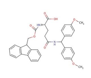 Fmoc-Gln(Dod)-OH (CAS 113534-17-1) - chemical structure image