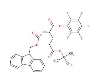 Fmoc-Glu(OtBu)-OPfp (CAS 86061-04-3) - chemical structure image