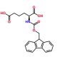 Fmoc-L-alpha-aminoadipic acid (CAS 250384-77-1) - chemical structure image