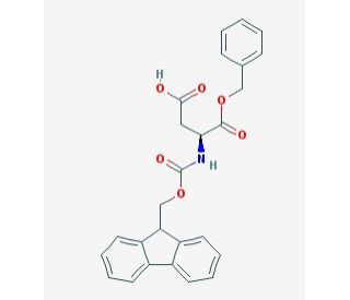 Fmoc-L-Asp-OBzl (CAS 86060-83-5) - chemical structure image