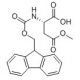 Fmoc-L-Asp(OMe)-OH (CAS 145038-53-5) - chemical structure image