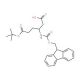 Fmoc-L-beta-HGlu(tBu)-OH (CAS 203854-49-3) - chemical structure image