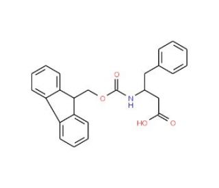 Fmoc-L-beta-homophenylalanine (CAS 193954-28-8) - chemical structure image