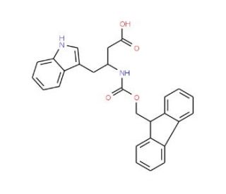 Fmoc-L-beta-homotryptophan (CAS 353245-98-4) - chemical structure image