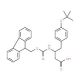 Fmoc-L-beta-HTyr(tBu)-OH (CAS 219967-69-8) - chemical structure image