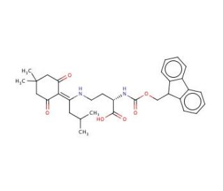 Fmoc-L-Dab(ivDde)-OH (CAS 607366-21-2) - chemical structure image