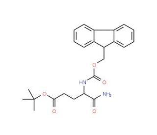 Fmoc-L-Glu(tBu)-NH2 (CAS 104090-92-8) - chemical structure image