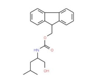 Fmoc-L-Leucinol (CAS 139551-83-0) - chemical structure image