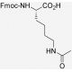 Fmoc-L-Lys(Ac)-OH (CAS 159766-56-0) - chemical structure image