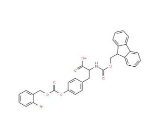 Fmoc-L-Tyr(2-Br-Z)-OH (CAS 147688-40-2) - chemical structure image