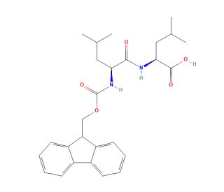 Fmoc-Leu-Leu-OH - chemical structure image