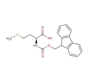 Fmoc-Met-OH (CAS 71989-28-1) - chemical structure image