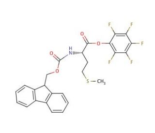 Fmoc-Met-OPfp (CAS 86060-94-8) - chemical structure image