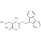Fmoc-N-Me-Leu-OH (CAS 103478-62-2) - chemical structure image