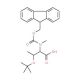 Fmoc-N-methyl-O-tert-butyl-L-threonine (CAS 117106-20-4) - chemical structure image