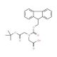 Fmoc-N-(tert-butyloxycarbonylmethyl)glycine (CAS 141743-16-0) - chemical structure image