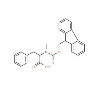 Fmoc-Nalpha-methyl-D-phenylalanine (CAS 138775-05-0) - chemical structure image