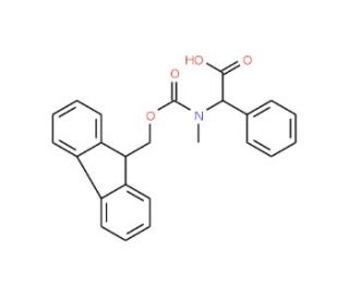 Fmoc-Nalpha-methyl-L-phenylglycine - chemical structure image